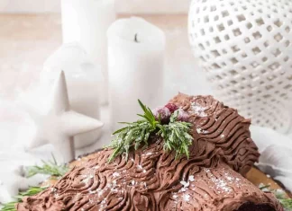 Step-by-Step Guide to Baking Moist Christmas Yule Log Cake at Home