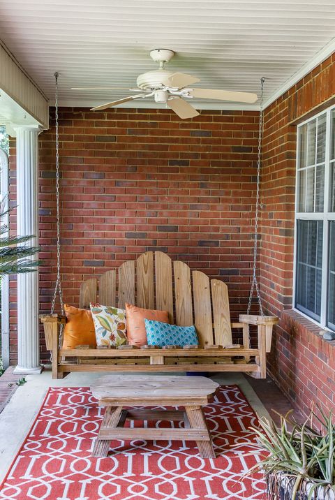 fall porch decor