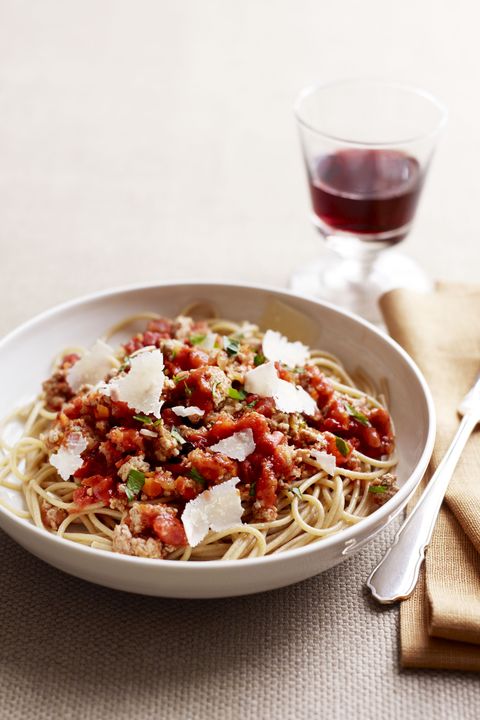 turkey spaghetti bolognese