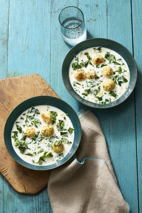 ground turkey recipes  turkey meatball and kale soup