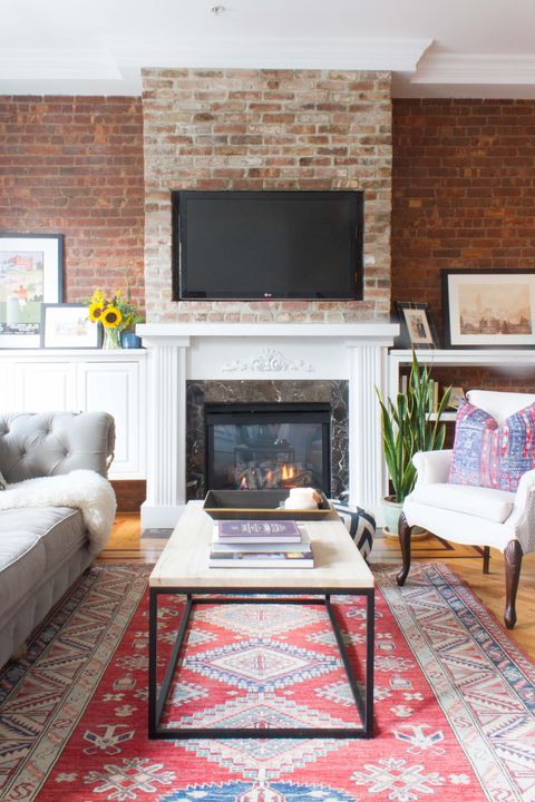 Living Room Fireplace