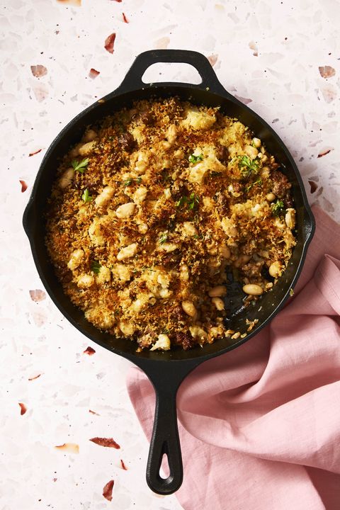 sausage cauliflower skillet casserole