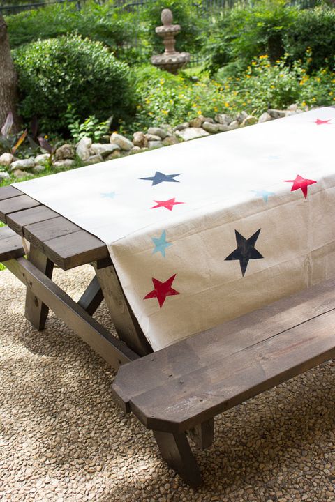 fourth of july tablecloth