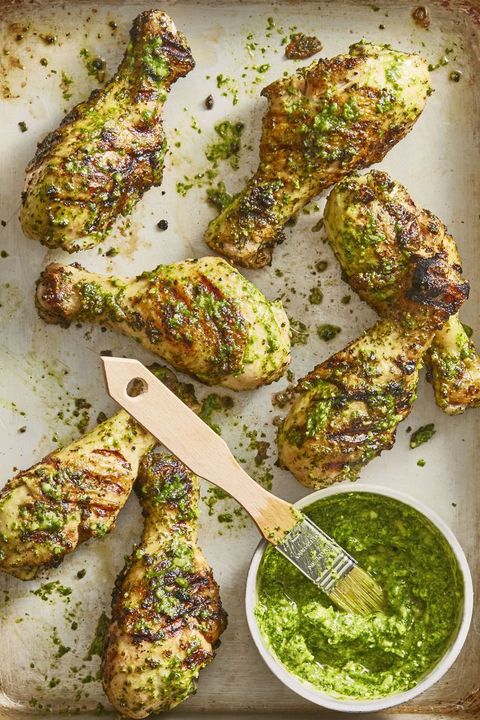 BBQ Herbed Drumsticks - Grilled Chicken Recipes