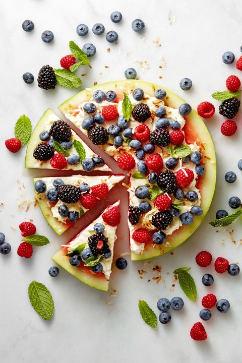 4th of july desserts   watermelon pizza