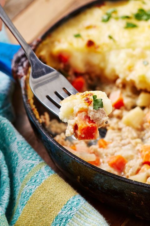 ground turkey recipes  turkey shepherd's pie