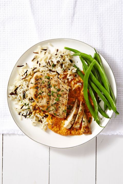 chicken breast recipes - Grilled Chicken Romesco