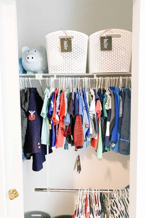 closet organizer ideas - bins