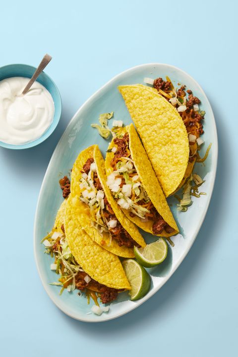 kids dinner ideas  turkey tacos