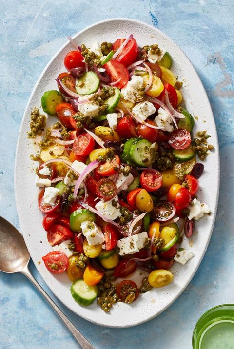 bbq side dishes   greek salad