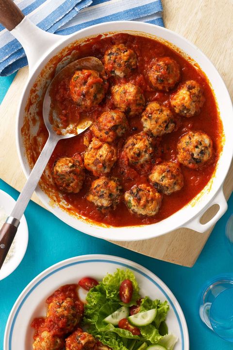 ground turkey recipes  turkey meatballs