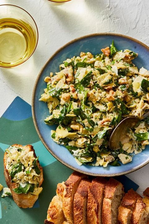 bbq sides   spinach and artichoke dip