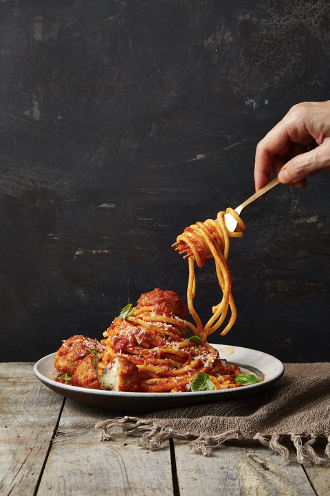 mozzarella stuffed turkey meatballs