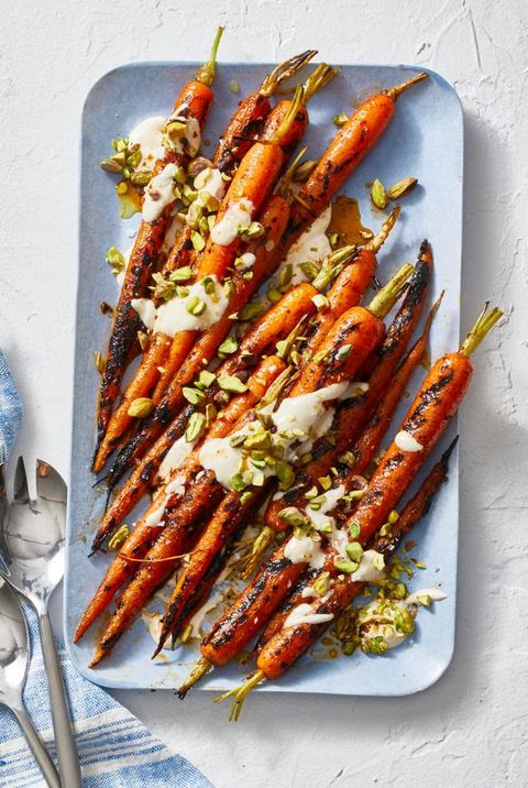 bbq sides   grilled carrots