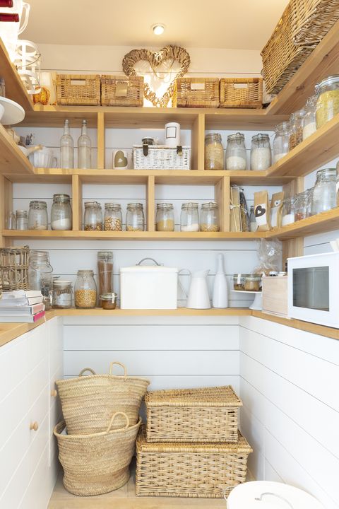 pantry organization ideas - jars