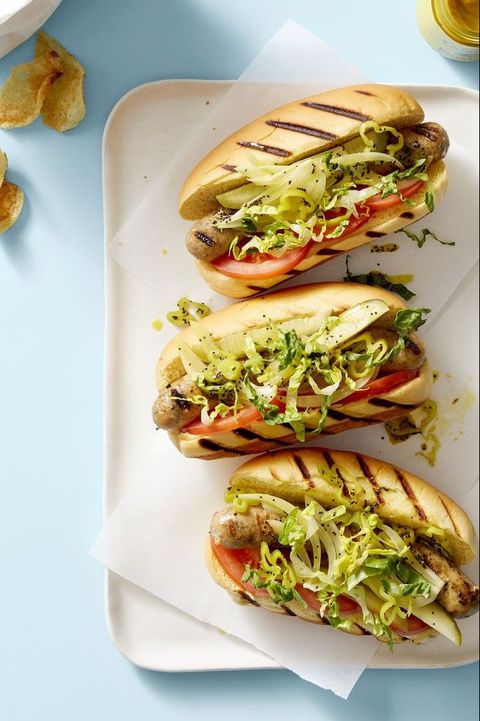 kids dinner ideas  chicago style chicken dogs