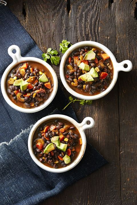 smoky vegan black bean soup
